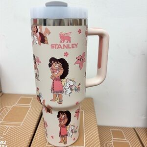 Pink Moana 40oz Stanley Tumbler